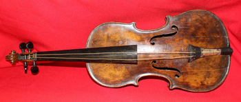 Titanic Belfast News - Violin display