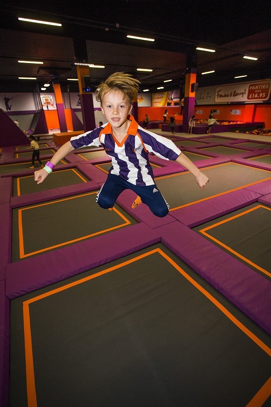 Gravity Trampoline Park St Stephens, Hull, East Yorkshire.