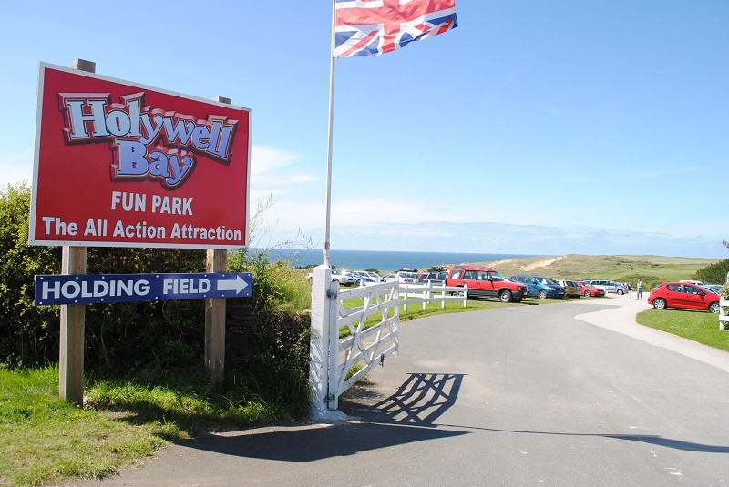 Holywell Bay Fun Park, Newquay, Cornwall.