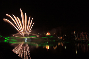 Drayton Manor Theme Park - fireworks