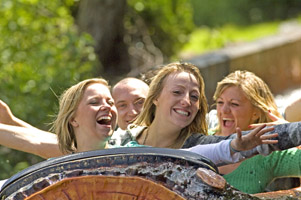 Best water rides - Logger's Leap