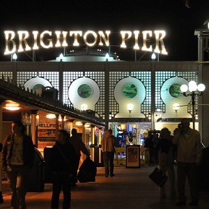 Brighton Pier and Beach