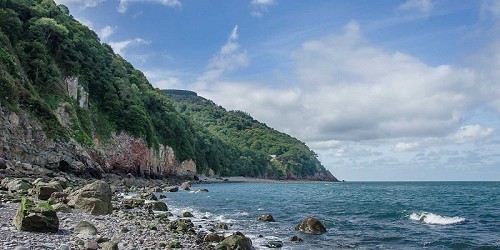 Exmoor National Park - Glenthorne Beach