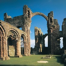 Lindisfarne Priory - &copy; English Heritage Photo Library