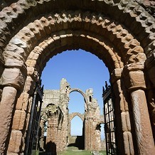 Lindisfarne Priory - &copy; English Heritage Photo Library