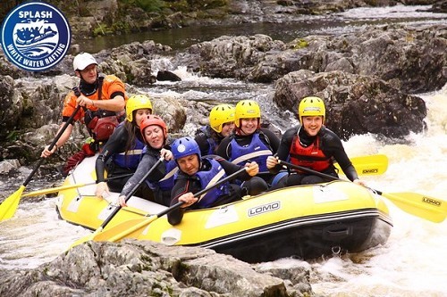 Splash - Rafting on the River Tummel