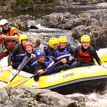 Splash - Rafting on the River Tummel