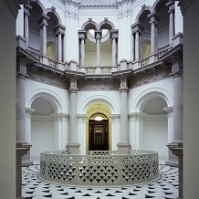 The central spiral staircase in the rotunda, Tate Britain - Courtesy Caruso St John and Tate (c) Hélène Binet