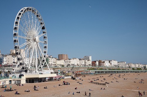 The Brighton Wheel by day