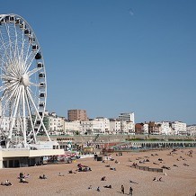 The Brighton Wheel by day