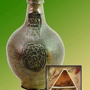The Museum of Witchcraft - Bellermine Witch Bottle used for house protection >Images by John Hooper Hoopix / MoW<