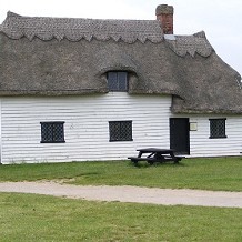 Wat Tyler Country Park - White Thatched Cottage by edgun