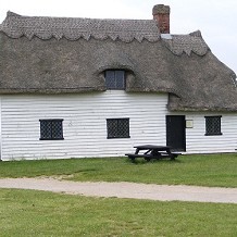 Wat Tyler Country Park - White Thatched Cottage by edgun