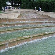 Water feature at Alnwick Castle by FarmerJoe