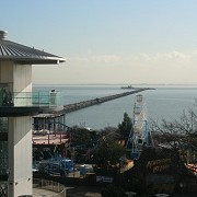 The glass tower overlooking Adventure Island, formally Peter Pans by fuzzyfish