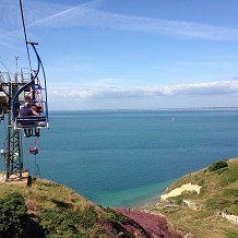 The Needles Park - Spectacular view from the cable car at the Needles Park by Fuzzyfish1000