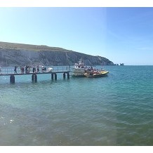 The Needles Park - Panoramic shot of the beach at the Needles Park by Fuzzyfish1000