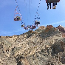 The Needles Park - On the cable car at the Needles Park by Fuzzyfish1000