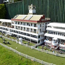 Bekonscot Model Village & Railway - Model race course. by Londoner03