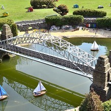 Bekonscot Model Village & Railway - Model bridge. Fantastic creations ! by Londoner03