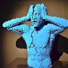City Information Centre - Art of the brick. Lego.  Hanwell st, London E1. by Londoner03