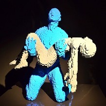 City Information Centre - Art of the brick. Lego exhibition.   Hanbury st, London E1. by Londoner03