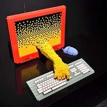 City Information Centre - Art of the brick. Lego exhibition.   Hanbury st, London E1. by Londoner03