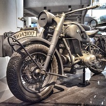 IWM London - German motorcycle & sidecar. by Londoner03