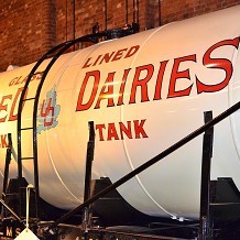 National Railway Museum - Milk carriage. by Londoner03