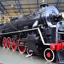 National Railway Museum - HUGE steam train. by Londoner03