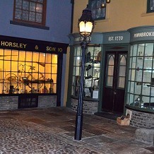 York Castle Museum - Victorian street corner. by Londoner03