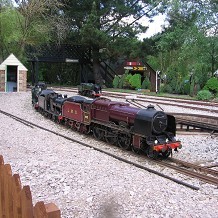 Eastbourne Miniature Steam Railway -  by Pauline