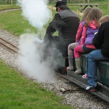 Eastbourne Miniature Steam Railway -  by Pauline