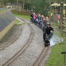 Eastbourne Miniature Steam Railway -  by Pauline