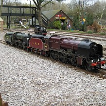 Eastbourne Miniature Steam Railway -  by Pauline